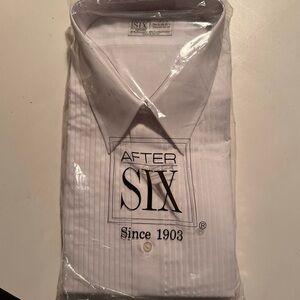 Brand New After Six Tuxedo Shirt
